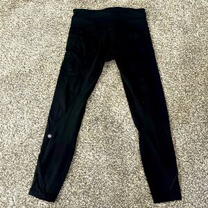 Lululemon leggings mesh detail